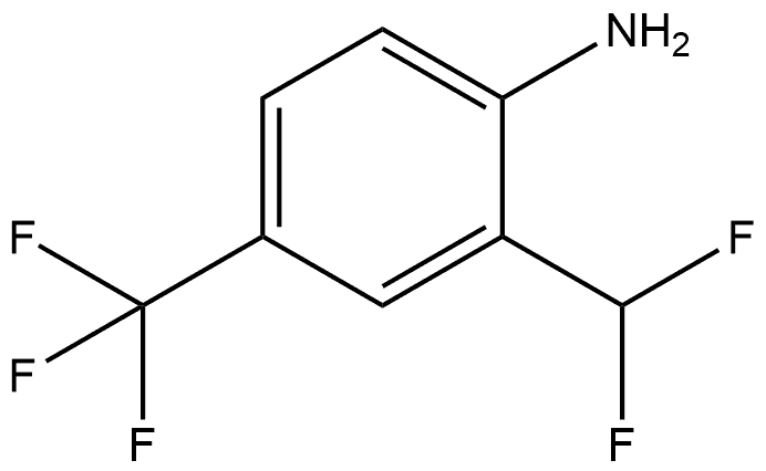 2-(Difluoromethyl)-4-(trifluoromethyl)benzenamine|2-(二氟甲基)-4-(三氟甲基)苯胺