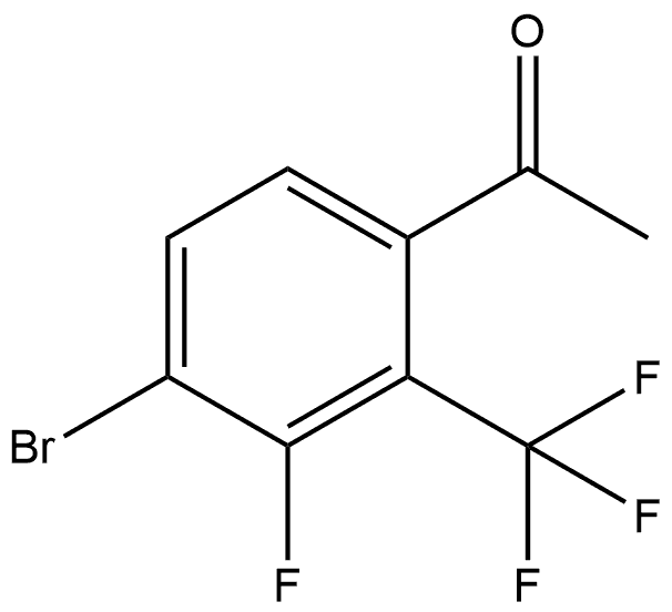 2386639-41-2 1-[4-Bromo-3-fluoro-2-(trifluoromethyl)phenyl]ethanone