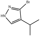 1H-Pyrazole, 3-bromo-4-(1-methylethyl)-|3-溴-4-异丙基-1H-吡唑