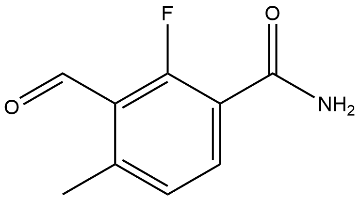 2-Fluoro-3-formyl-4-methylbenzamide|