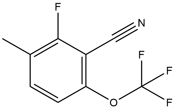 2-Fluoro-3-methyl-6-(trifluoromethoxy)benzonitrile|