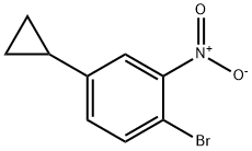 2-Bromo-5-cyclopropylnitrobenzene|