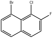 8-溴-1-氯-2-氟萘, 2387365-85-5, 结构式