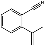2-(丙-1-烯-2-基)苯甲腈 结构式