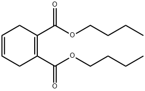 1,4-Cyclohexadiene-1,2-dicarboxylic acid, 1,2-dibutyl ester 化学構造式