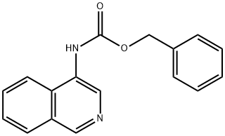 benzyl N-(isoquinolin-4-yl)carbamate Struktur