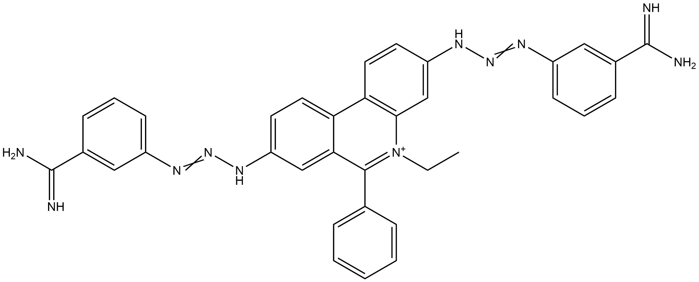 Isometamidium Impurity 1,23919-20-2,结构式