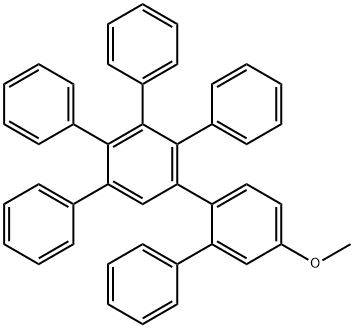 4-methoxy-3',4',5',6'-tetraphenyl-1,1':2',1''-terphenyl,23934-52-3,结构式