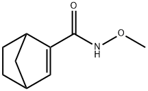 REL-(1R,4S)-N-甲氧基双环[2.2.1]庚-2-烯-2-甲酰胺 结构式