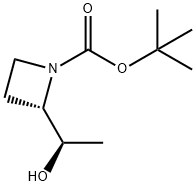 (S)-2-((R)-1-羟乙基)氮杂环丁烷-1-羧酸叔丁酯,2396600-45-4,结构式