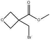 3-(溴甲基)氧杂环丁烷-3-羧酸甲酯,2396675-85-5,结构式