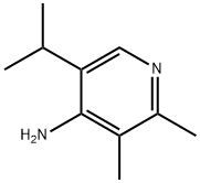 4-Pyridinamine, 2,3-dimethyl-5-(1-methylethyl)- Struktur