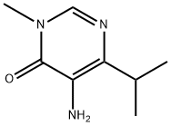 5-氨基-6-异丙基-3-甲基嘧啶-4C(3H)-酮,2397624-20-1,结构式