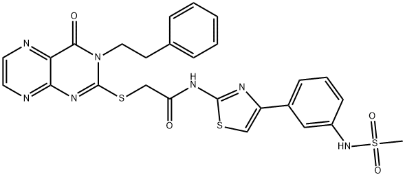 化合物 PI3KC2Α-IN-3, 2397679-88-6, 结构式