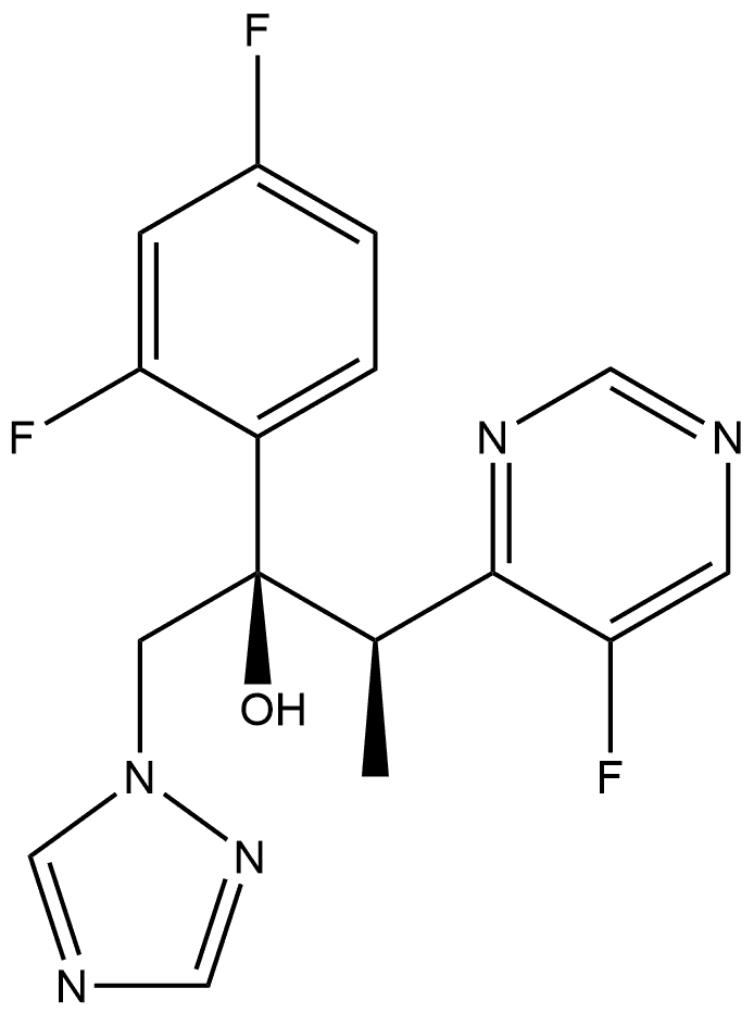 Voriconazole Impurity 8 化学構造式
