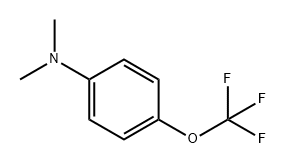 Benzenamine, N,N-dimethyl-4-(trifluoromethoxy)- 结构式