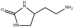 2-Imidazolidinone, 4-(2-aminoethyl)- Struktur