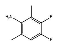 3,4-二氟-2,6-二甲基苯胺,2407072-62-0,结构式