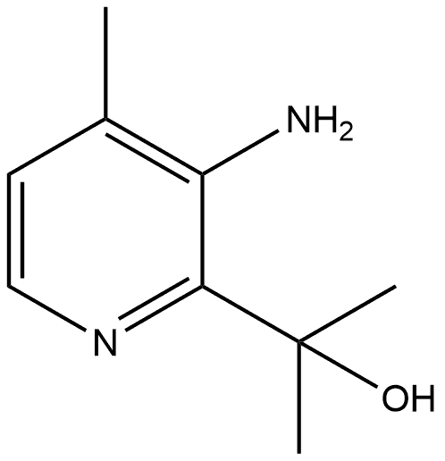 2-(3-氨基-4-甲基吡啶-2-基)丙-2-醇, 2407073-26-9, 结构式