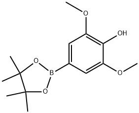 2,6-二甲氧基-4-(4,4,5,5-四甲基-1,3,2-二氧杂硼-2-基)苯酚, 2407088-33-7, 结构式