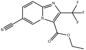 2407339-54-0 Ethyl 6-cyano-2-(trifluoromethyl)imidazo[1,2-a]pyridine-3-carboxylate