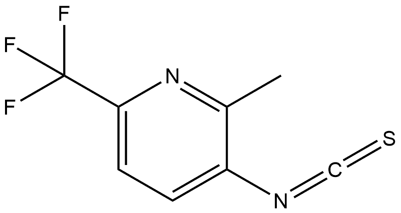 3-异硫氰基-2-甲基-6-(三氟甲基)吡啶, 2407483-09-2, 结构式