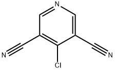 3,5-Pyridinedicarbonitrile, 4-chloro- Struktur