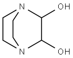 1,4-Diazabicyclo[2.2.2]octane-2,3-diol Structure