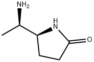 2-Pyrrolidinone, 5-[(1R)-1-aminoethyl]-, (5S)-|(5S)-5-[(1R)-1-氨基乙基]-2-吡咯烷酮