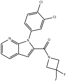 PDE4B Inhibitor Structure