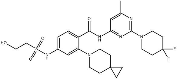 Sovilnesib 化学構造式
