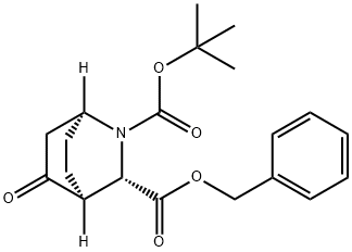 3-苄基2-(叔丁基)(1S,3S,4S)-5-氧代-2-氮杂双环[2.2.2]辛烷-2,3-二羧酸,2410984-37-9,结构式