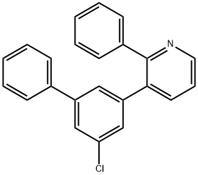3-(5-Chloro-[1,1'-biphenyl]-3-yl)-2-phenylpyridine Structure