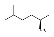 2-Hexanamine, 5-methyl-, (2R)- Structure