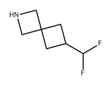 6-(二氟甲基)-2-氮杂螺[3.3]庚烷, 2411246-26-7, 结构式