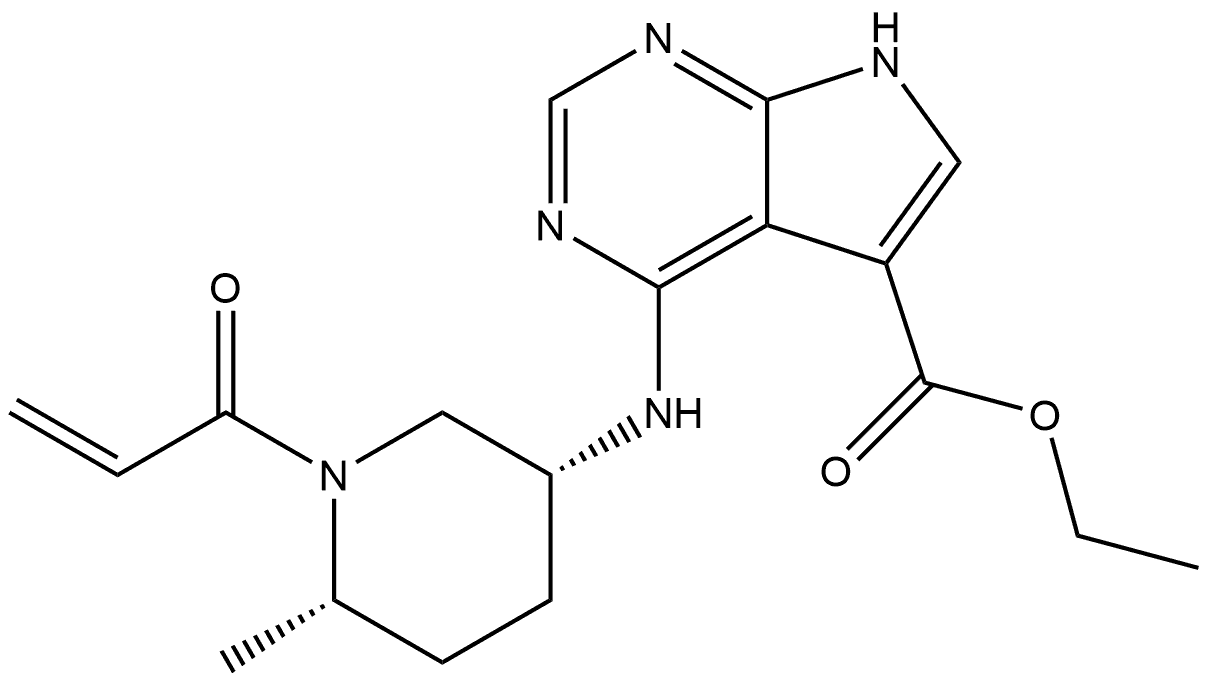 利特昔替尼杂质47 结构式