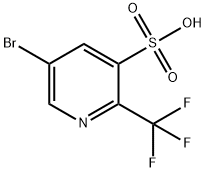2411492-97-0 5-溴-2-(三氟甲基)吡啶-3-磺酸