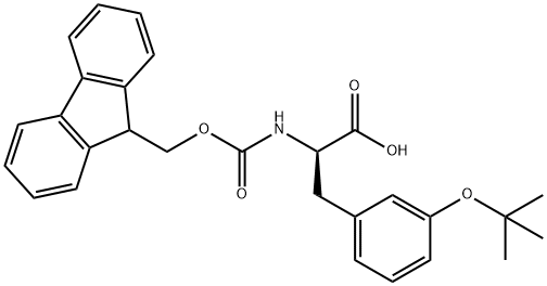 D-Phenylalanine, 3-(1,1-dimethylethoxy)-N-[(9H-fluoren-9-ylmethoxy)carbonyl]-|N-FMOC-D-3-叔丁氧苯丙氨酸