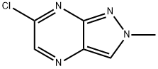 2H-Pyrazolo[3,4-b]pyrazine, 6-chloro-2-methyl- Struktur