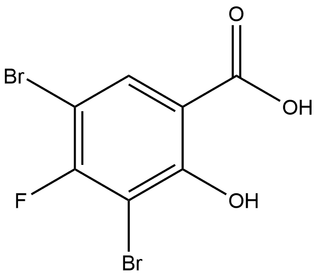 2411705-91-2 3,5-Dibromo-4-fluoro-2-hydroxybenzoic acid