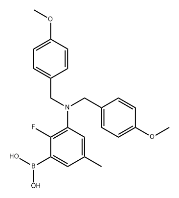 2411792-25-9 (3-(双(4-甲氧基苄基)氨基)-2-氟-5-甲基苯基)硼酸