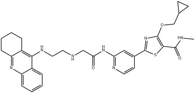 化合物 ACHE/GSK-3Β-IN-1, 2412364-73-7, 结构式