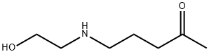 2-Pentanone, 5-[(2-hydroxyethyl)amino]- 结构式