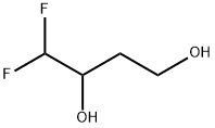 1,3-Butanediol, 4,4-difluoro- Struktur