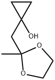 Cyclopropanol, 1-[(2-methyl-1,3-dioxolan-2-yl)methyl]- Struktur