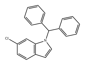 1H-Indole, 6-chloro-1-(diphenylmethyl)-|