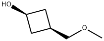 cis-3-(Methoxymethyl)cyclobutanol Struktur