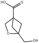 1-(Hydroxymethyl)-2-oxabicyclo[2.1.1]hexane-4-carboxylic acid,2416234-08-5,结构式