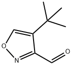 3-Isoxazolecarboxaldehyde, 4-(1,1-dimethylethyl)- Structure