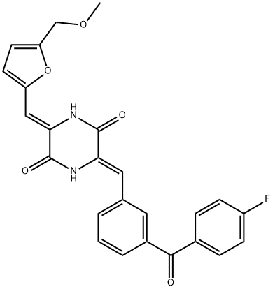 化合物 MICROTUBULE INHIBITOR 7 结构式